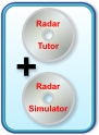 Save money with the Radar Tutor Plus pack with Simulator and Tutorial on one CD.