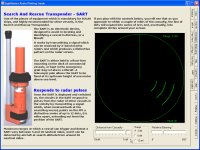 Animation of SART - Search and Rescue Transponder.